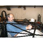 Setting up the car for the 2000 season.